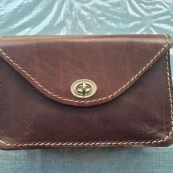 Sacoche cuir artisanale