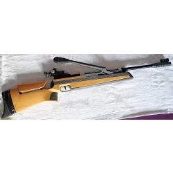 Carabine de comp&eacute;tition &agrave; air pr&eacute;comprim&eacute; ANSCHUTZ SUPERAIR 2002 calibre 4.5mm gauch&egrave;re