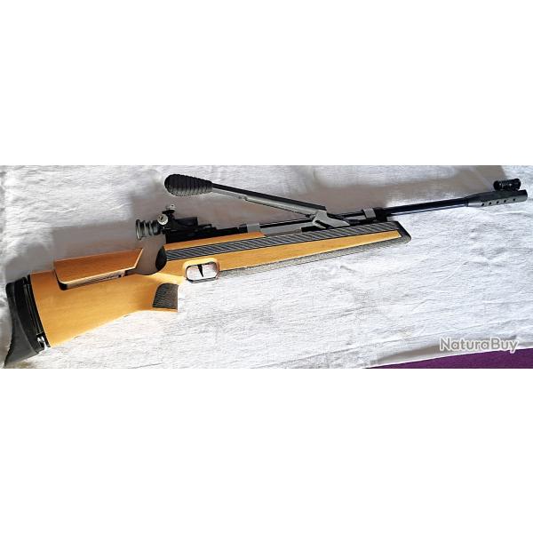 Carabine de comp�tition � air pr�comprim� ANSCHUTZ SUPERAIR 2002 calibre 4.5mm gauch�re