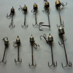 lot de 10 montures casqu&eacute;es &agrave; vis marque Lion d'Or