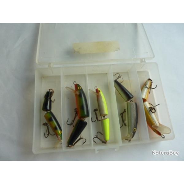 poissons nageurs Rapala articul�s p�che carnassiers