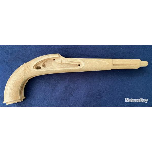 Rare � la vente : Crosse brute pour pistolet Pedersoli  Harper's Ferry calibre 58 .