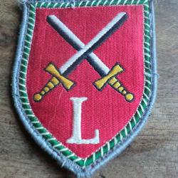 tissu allemagne RFA lehrtruppen der artillerieschule