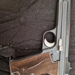 PISTOLET SIG P210 Arm&eacute;e Suisse Calibre 9x19