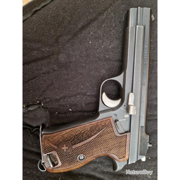 PISTOLET SIG P210 Arm�e Suisse Calibre 9x19