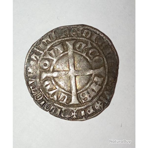 Lions d'argent des Pays-Bas m�ridionaux, grand mod�le, 1312-1355, Jean III de Brabant.