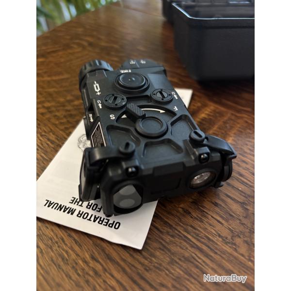 Pointeur laser tactique PEQ-15 viseur laser rouge Lampe/ IR / Laser Airsoft