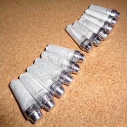 24 Cartouches Papier Calibre 44 - Ogive SWC  Semi Wadcutter Charge 1,6g Poudre noire Suisse N&deg;1