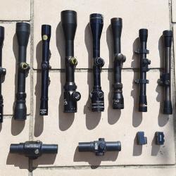 Lot optiques lunettes & points rouges