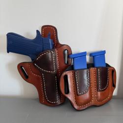 Holster et porte chargeur Colt droitier 1911 N&deg;21
