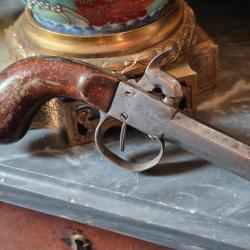 Pistolet coffre ancien 19&deg;
