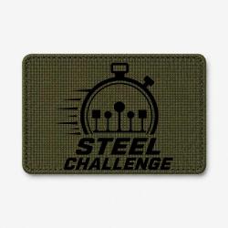 Patch Steel Challenge - Chronom&egrave;tre et cibles - Olive / Noir