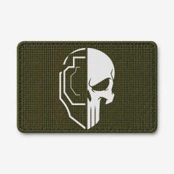 Patch TSV / IPSC - Cr&acirc;ne et cible - Olive / Blanc