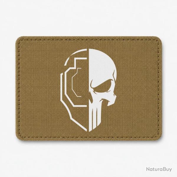 Patch TSV / IPSC - Cr�ne et cible - Coyote / Blanc