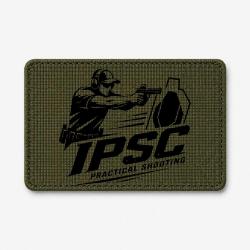 Patch TSV / IPSC - Practical Shooting - Olive / Noir