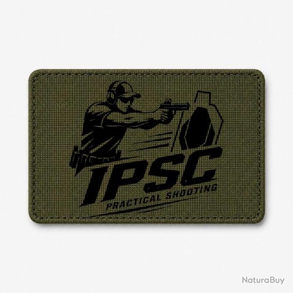 Patch TSV / IPSC - Practical Shooting - Olive / Noir