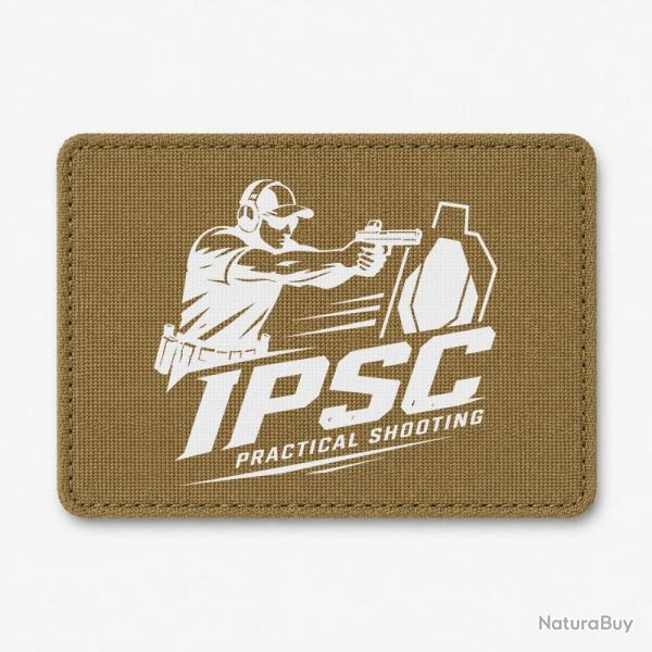 Patch TSV / IPSC - Practical Shooting - Coyote / Blanc
