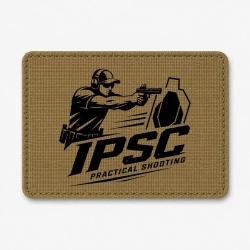 Patch TSV / IPSC - Practical Shooting - Coyote / Noir