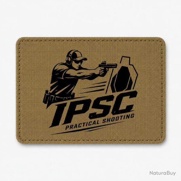 Patch TSV / IPSC - Practical Shooting - Coyote / Noir