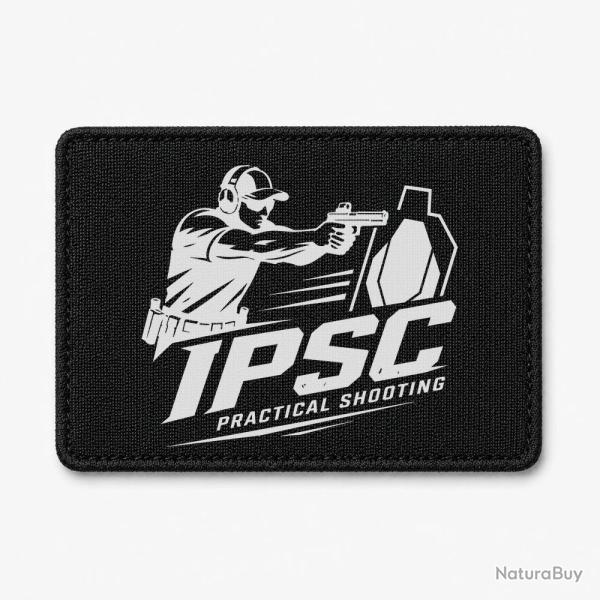 Patch TSV / IPSC - Practical Shooting - Noir / Blanc