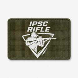 Patch IPSC Rifle - Olive / Blanc