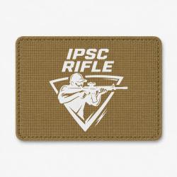 Patch IPSC Rifle - Coyote / Blanc