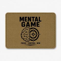 Patch Tir Sportif - Mental Game, Focus Control Win - Coyote / Noir