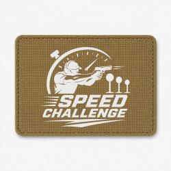 Patch Speed Challenge - Tireur au pistolet - Coyote / Blanc