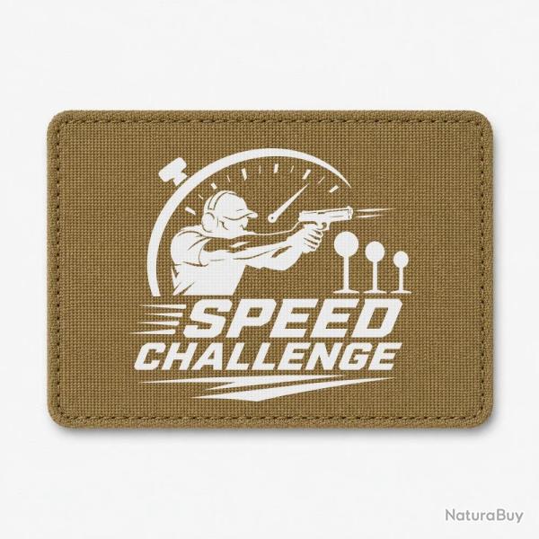Patch Speed Challenge - Tireur au pistolet - Coyote / Blanc