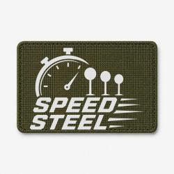 Patch Speed Steel - Chronom&egrave;tre et cibles - Olive / Blanc