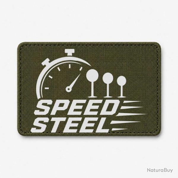 Patch Speed Steel - Chronom�tre et cibles - Olive / Blanc
