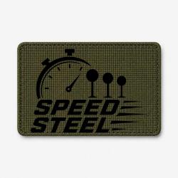 Patch Speed Steel - Chronom&egrave;tre et cibles - Olive / Noir
