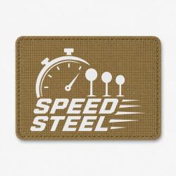 Patch Speed Steel - Chronom&egrave;tre et cibles - Coyote / Blanc