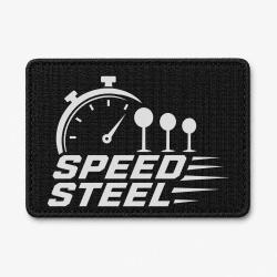 Patch Speed Steel - Chronom&egrave;tre et cibles - Noir / Blanc