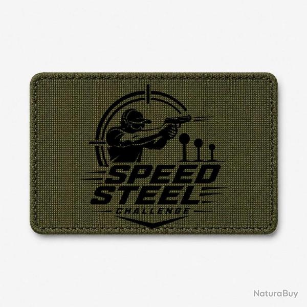 Patch Speed Steel Challenge - Tireur au pistolet - Olive / Noir