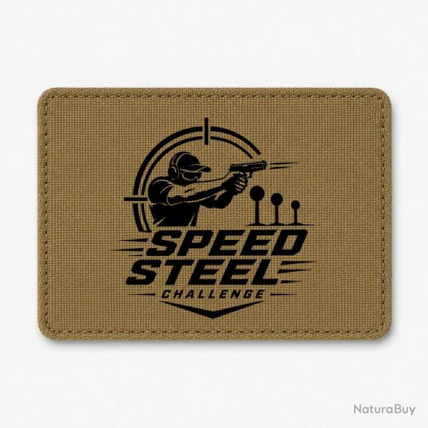 Patch Speed Steel Challenge - Tireur au pistolet - Coyote / Noir