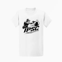 T-shirt TSV / IPSC Practical Shooting Blanc