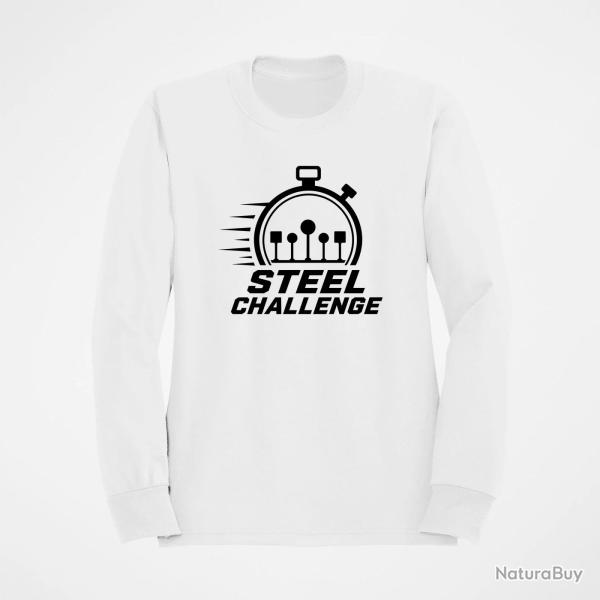 Sweat Steel Challenge Chronom�tre et cibles Blanc