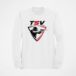 Sweat TSV Tireur au pistolet Blanc / Noir et rouge