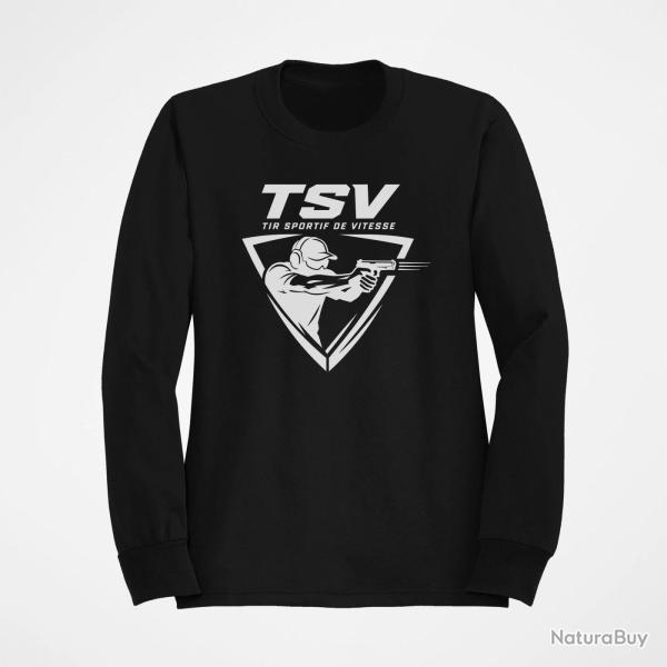 Sweat TSV Tireur au pistolet Noir