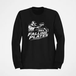 Sweat Tir Sportif Falling Plates Noir