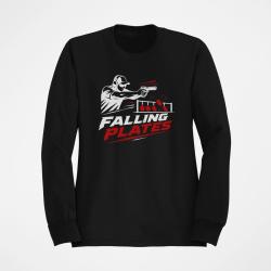 Sweat Tir Sportif Falling Plates Noir / Blanc et rouge