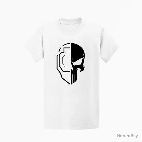 T-shirt TSV / IPSC Cr�ne et cible Blanc