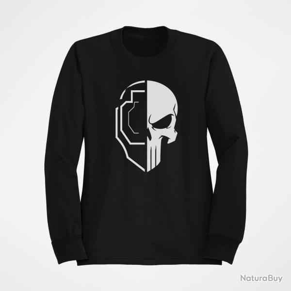 Sweat TSV / IPSC Cr�ne et cible Noir