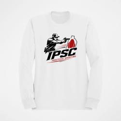 Sweat TSV / IPSC Practical Shooting Blanc / Noir et rouge