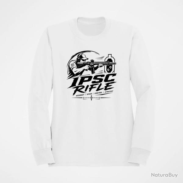 Sweat IPSC Rifle Accuracy Speed Control Strategy Blanc