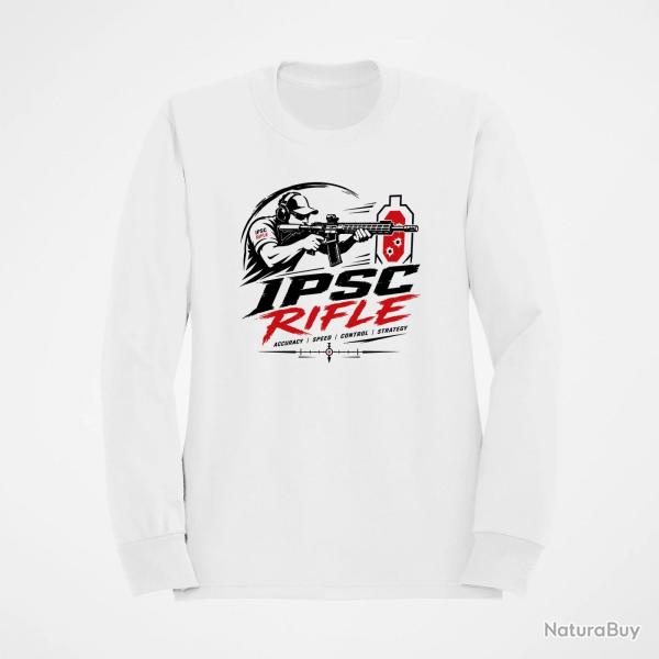 Sweat IPSC Rifle Accuracy Speed Control Strategy Blanc / Noir et rouge