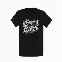 T-shirt IPSC Rifle Speed Precision Control Noir