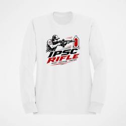 Sweat IPSC Rifle Speed Precision Control Blanc / Noir et rouge