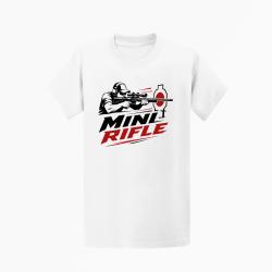 T-shirt Mini Rifle Blanc / Noir et rouge